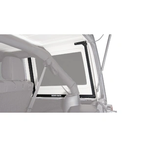 Rhino-Rack JC-01317 Heavy Duty RCL Black 2 Bar Rhino-Rack Backbone Roof Rack for JEEP Wrangler JK Hard Top 4DR 4WD (02/2011-03/2019)
