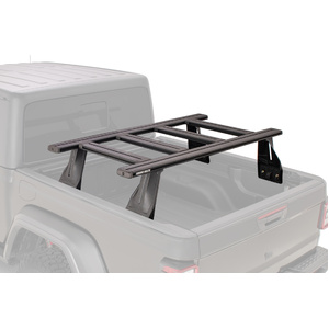 Rhino-Rack JC-01477 Reconn-Deck 2 Bar Truck Bed System & 4 NS Bars for TOYOTA Tundra Gen3 XK70 CrewMax (SHORT 5.5' BED) & Double Cab 4DR Ute (01/2022-