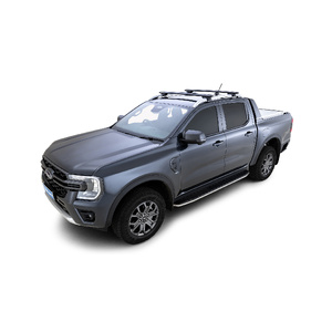 Rhino-Rack Vortex RX Black 2 Bar Roof Rack for NISSAN Dualis With Roof Rails 4DR Wagon (04/2010-07/2014) - JC-01532