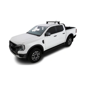 Rhino-Rack JC-01546 Heavy Duty 2500 Black 1 Bar Rear Roof Rack for FORD Ranger Gen 2 (P703) Double Cab 4DR Ute (01/2022-Current)