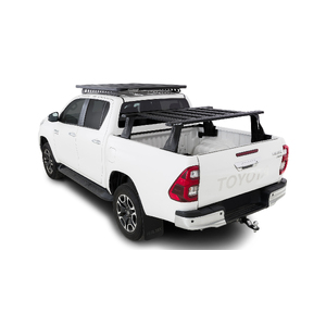 Rhino-Rack Reconn-Deck 2 Bar Ute Tub System & 6 NS Bars for TOYOTA Hilux Gen8 SR5 (A-Deck Tub - Without external hooks) Double Cab 4DR Ute (01/2015-Cu