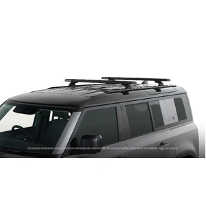 Rhino-Rack JC-01588 Reconn-Deck 2 Bar Truck Bed System for LAND ROVER Defender 110 L663 (except V8 models) With Factory Track 5DR SUV (01/2020-Current