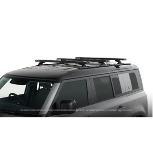 Rhino-Rack JC-01589 Reconn-Deck 3 Bar Truck Bed System for LAND ROVER Defender 110 L663 (except V8 models) With Factory Track 5DR SUV (01/2020-Current