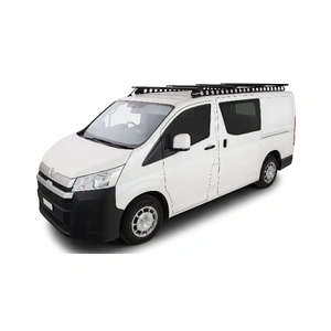 Rhino-Rack JC-01608 Reconn-Deck 4 Bar System & Rhino-Rack Backbone for TOYOTA Hiace Gen 6 LWB 2DR Van (06/2019-Current)