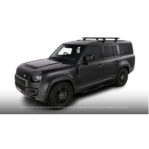 Rhino-Rack Reconn-Deck 2 Bar Roof Rack System for LAND ROVER Defender 130 L663 With Factory Track 5DR SUV (01/2023-Current) - JC-01932