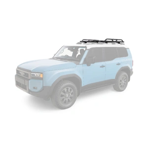 Rhino-Rack JC-02304 Pioneer 6 Tradie (1500 x 1240mm) & RX100 legs for TOYOTA Prado 250 Series With Roof Rails 5DR 4WD (01/2024-Current)