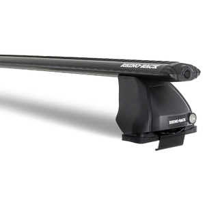 Rhino-Rack Vortex 2500 Black 2 Bar Roof Rack for GWM Cannon Gen 1 Double Cab 4DR Ute (01/2020-Current) - JC-02386