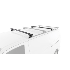 Rhino-Rack JC-06637 Sportz RLT600 Trackmount Black 2 Bar Roof Rack for LDV Deliver 7 Gen1 LWB (Low Roof) 4DR Van (01/2024-Current)