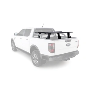 Rhino-Rack JC-06652 Reconn-Deck 2 Bar Ute Tub System for FORD Ranger Gen 2 (P703) Truck Bed (With Ford Internal Side Wall Tracks) Double Cab 4DR Ute (