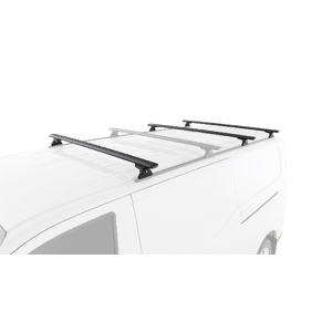 Rhino-Rack JC-06716 Sportz RLT600 Trackmount Black 3 Bar Roof Rack for LDV eDeliver 7 Gen1 LWB (Low Roof) 4DR Van (01/2024-Current)