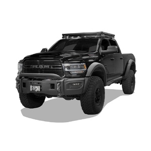 Ram 1500/2500/3500 Crew Cab (2009-Current) Slimline II Roof Rack Kit by Front Runner - KRDR010T