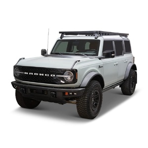 Ford Bronco 4 Door w/Hard Top (2021-Current) Slimline II Roof Rack Kit by Front Runner - KRFB004T