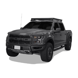 Ford F-150 Crew Cab (2009-Current) Slimline II Roof Rack Kit by Front Runner - KRFF017T
