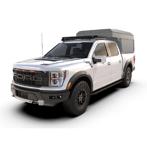 Ford F-150 Super Crew (2009-Current) Cab Over Camper Slimline II Roof Rack Kit / Low Profile by Front Runner - KRFF038T