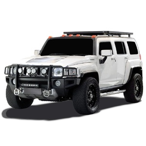 Hummer H3 Slimline II Roof Rack Kit / Tall by Front Runner - KRHUT01T