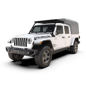 Jeep Gladiator JT (2019-Current) Cab Over Camper Slimline II Roof Rack Kit by Front Runner - KRJG016T