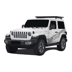Jeep Wrangler JL 2 Door (2018-Current) Extreme Slimline II 1/2 Roof Rack Kit by Front Runner - KRJW006T