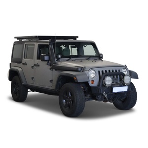 Jeep Wrangler JKU 4 Door (2007-2018) Extreme Pro Slimline II Roof Rack Kit by Front Runner - KRJW034T