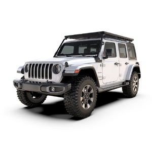 Jeep Wrangler JL 4 Door (2018-Current) Extreme Slimline II Roof Rack Kit by Front Runner - KRJW036T