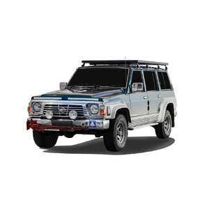 Nissan Patrol Y60 Slimline II Roof Rack Kit / Tall by Front Runner - KRNPT10L