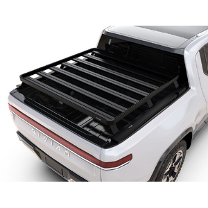 Rivian R1T (2022-Current) Slimline II Load Bed Rack Kit by Front Runner - KRRR014T