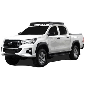 Toyota Hilux Revo DC (2016-Current) Slimline II Roof Rack Kit by Front Runner - KRTH011T