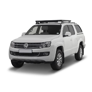 Volkswagen Amarok (2010-2022) Slimline II Roof Rack Kit by Front Runner - KRVA003T
