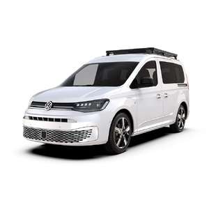 Volkswagen Caddy (2022-Current) Slimline II Roof Rack Kit by Front Runner - KRVC011T