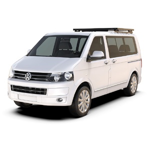 Volkswagen T5 Transporter LWB (2003-2015) Slimline II 1/2 Roof Rack Kit by Front Runner - KRVK007T