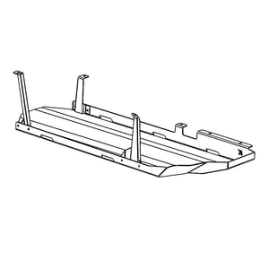 Kaon Main Fuel Tank Guard to suit Toyota Prado 120 Heavy Duty
