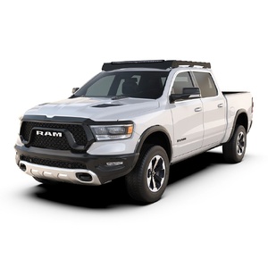 RAM 1500 5th Gen Crew Cab (2019-Current) Slimsport Roof Rack w/40in Lightbar Kit by Front Runner - KSDR003L
