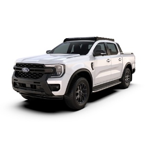 Ford Ranger T6.2 Wildtrak/Raptor Double Cab (2022-Current) Slimsport Roof Rack Kit / Light Bar Ready by Front Runner - KSFR008T