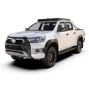 Toyota Hilux (2016-Current) Slimsport Roof Rack w/40in Light Bar Kit by Front Runner - KSTH004L