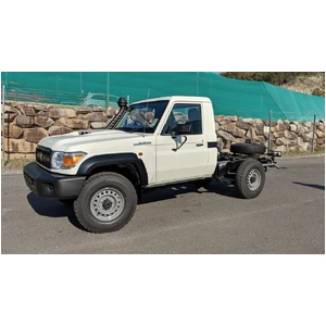 EGR Fender Flares Front Only to suit Toyota Landcruiser 70 Series 2009 - 2022 (Ultra Matte Black Unpainted Smooth)