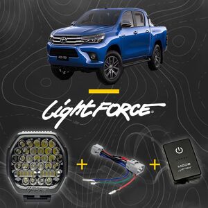 Lightforce - Beast LED Driving Light Kit to suit Toyota Hilux 2015 - Onwards (non LED)
