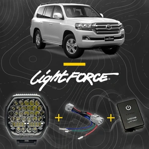 Lightforce - Beast LED Driving Light Kit to suit Toyota Landcruiser 200 Series 2016 - 2021