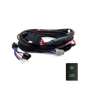 Lightforce Beast LED Driving Light Wiring Harness Kit for Toyota Hilux SR 2015 - Onwards with Halogen's