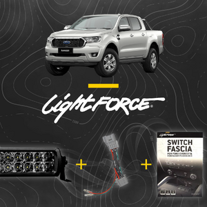 Lightforce - Viper 30" Dual Row LED Light Bar Kit to suit Ford Ranger PX 2015 - 2021