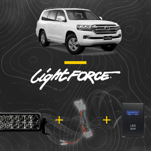 Lightforce - Viper 30" Dual Row LED Light Bar Kit to suit Toyota Landcruiser 200 Series 