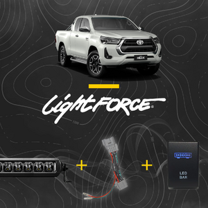 Lightforce - Viper 30" LED Light Bar Kit to suit Toyota Hilux 2021 - Onwards