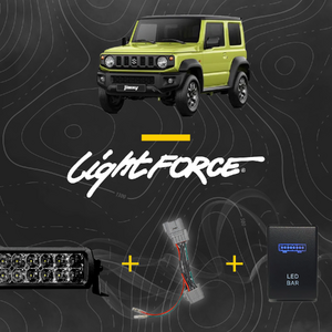 Lightforce - Viper 40" Dual Row  LED Light Bar Kit to suit Suzuki Jimny 2018 - 2021