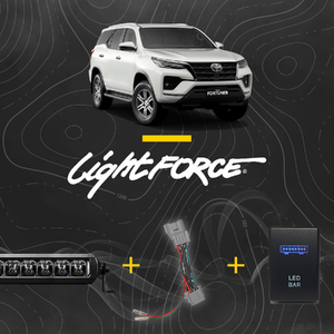 Lightforce - Viper 40" LED Light Bar Kit to suit Toyota Fortuner 2021 - Onwards