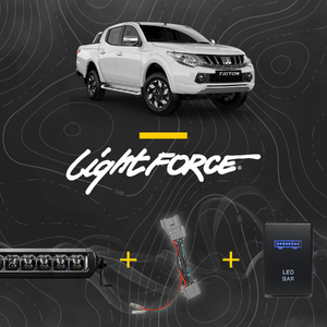 Lightforce - Viper 40" LED Light Bar Kit to suit Mitsubishi Triton MQ 2015 - 2018