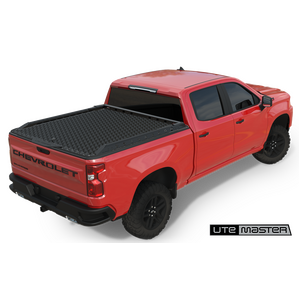 Utemaster Premium Load-Lid with Destroyer Upgrade to suit Chevrolet Silverado 1500 Double Cab 2019 - Onwards