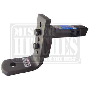 Mister Hitches Ball Mount Adjustable 12 Stage 40 X 40Mm Shank 1800Kg