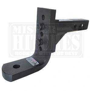 Mister Hitches BALL MOUNT ADJUSTABLE EXTRA HEAVY DUTY 4T - 3 PIN HOLE