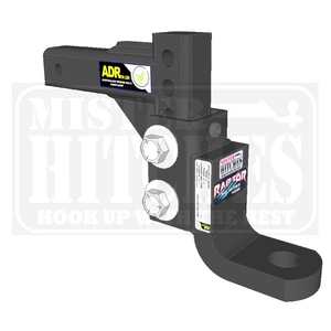 Mister Hitches BALL MOUNT RAPTOR 4500KG ADR ADJUSTABLE SHORT SHANK PAJERO SPORT