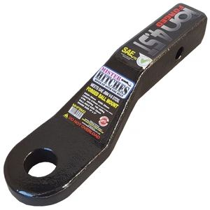 Mister Hitches FORGED BALL MOUNT 2" DROP 4.5T GTW 1 1/4" BALL HOLE 216MM  LENGTH