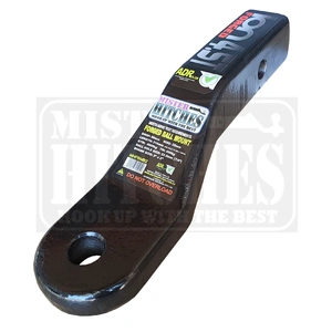 Mister Hitches FORGED BALL MOUNT 2" DROP 4.5T GTW 7/8" BALL HOLE 216MM  LENGTH