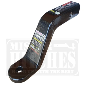 Mister Hitches FORGED BALL MOUNT 6" DROP 4.5T GTW 7/8" BALL HOLE 241MM LENGTH